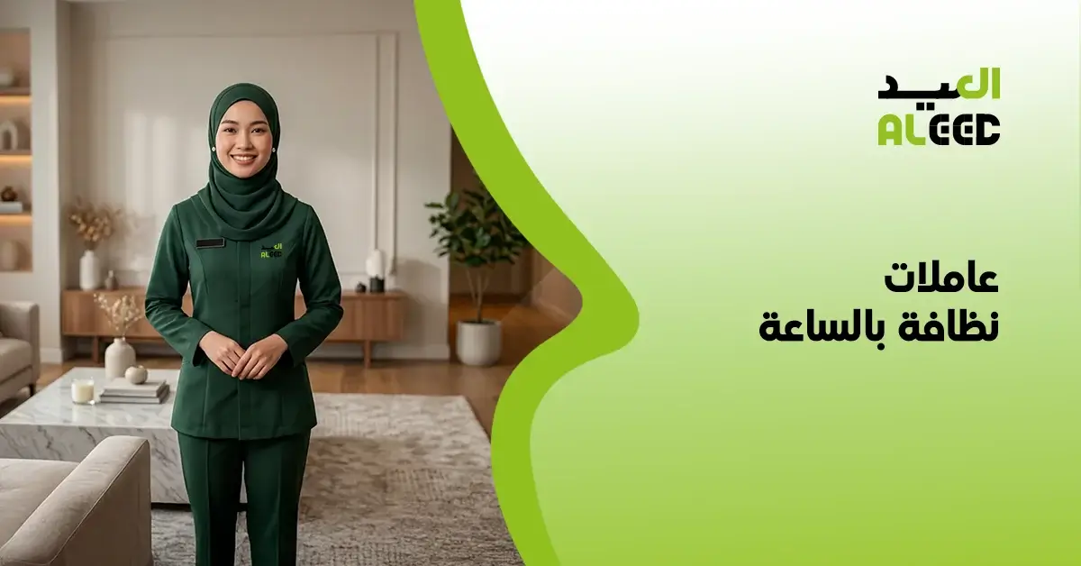 ارقام عاملات نظافة بالساعة