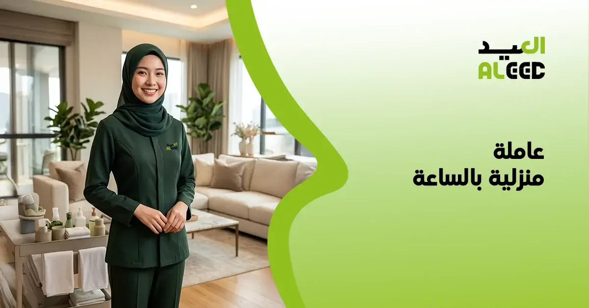 ارقام عاملات نظافة بالساعة