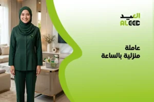 عاملة منزلية بالساعة